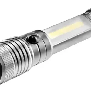 Bezpieczna płatność LATARKA ALUMINIOWA 2w1, zoom, magnes 99-100 NEO